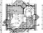 TETTR alaprajz - 91 m2 - Nyolcszglet hlszoba, nagy kzssgi terek a tettrben